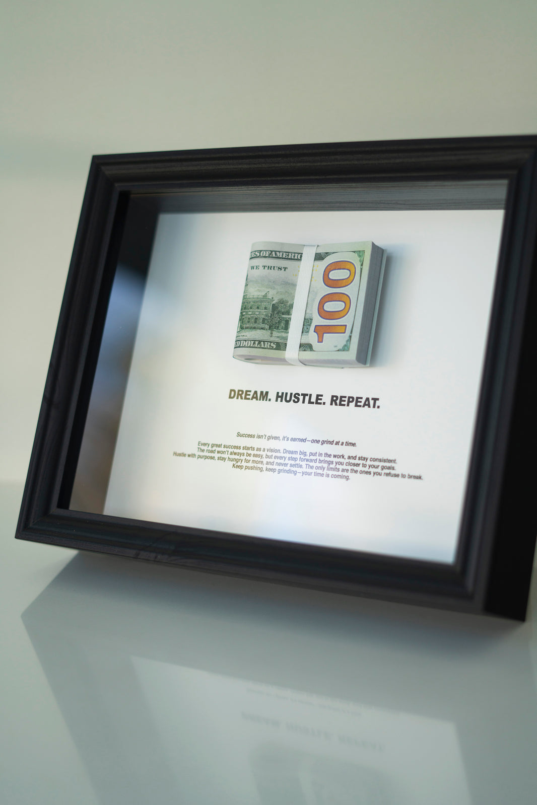 HUSTLE DOLLAR FRAME