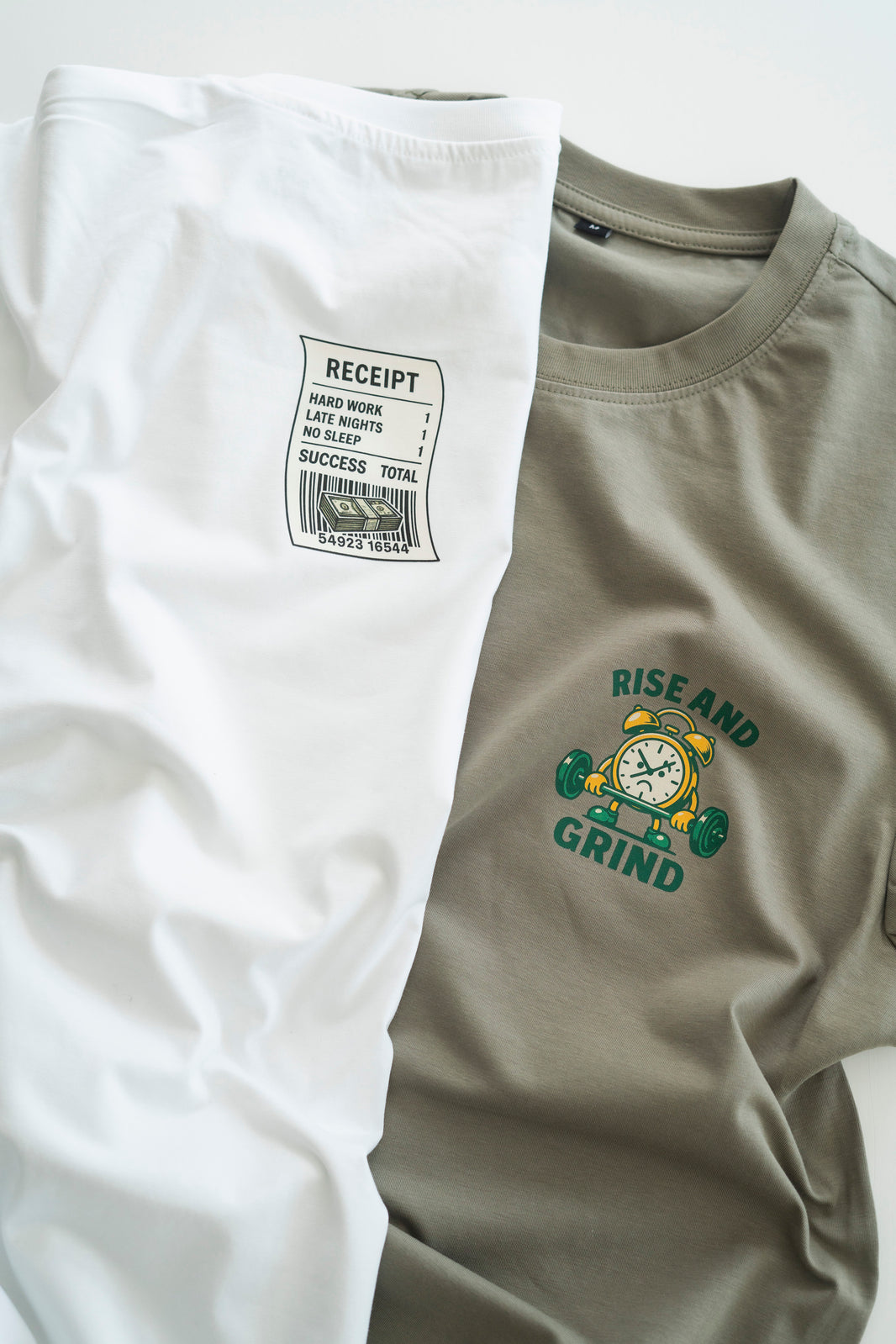 RISE AND GRIND T-SHIRT