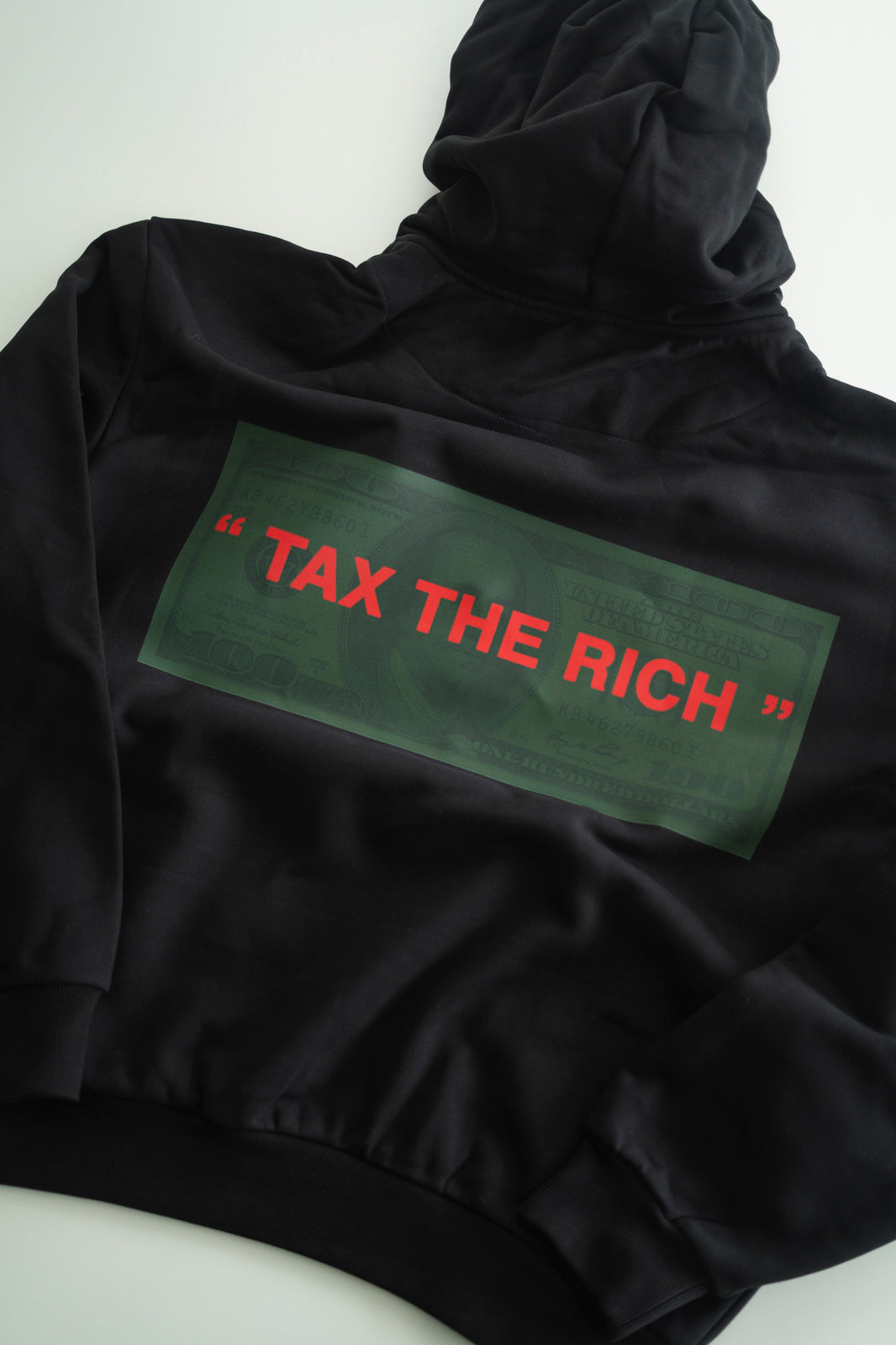 TAX THE RICH PREMIUM HOODIE