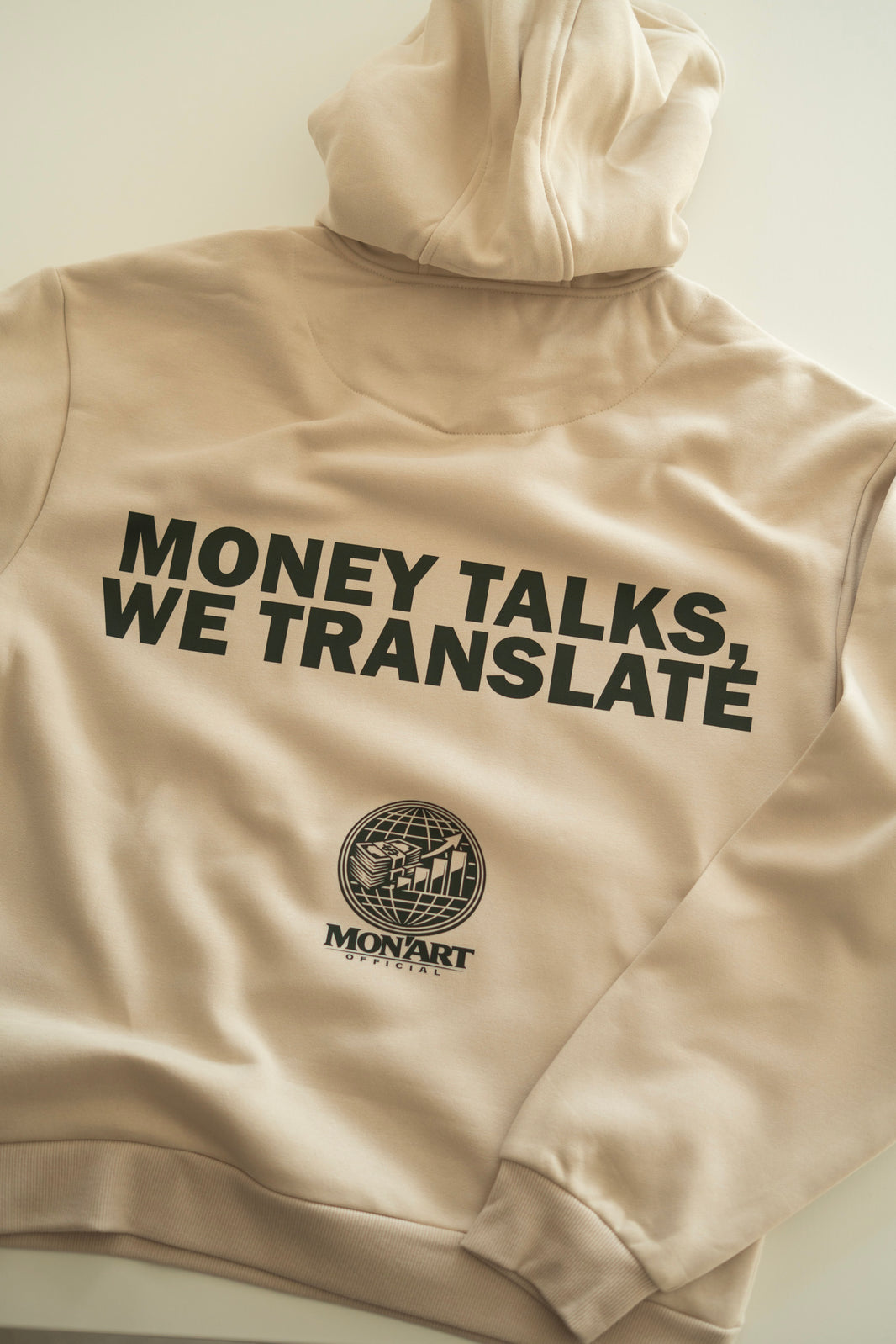 MONEY TALKS, WE TRANSLATE PREMIUM HOODIE
