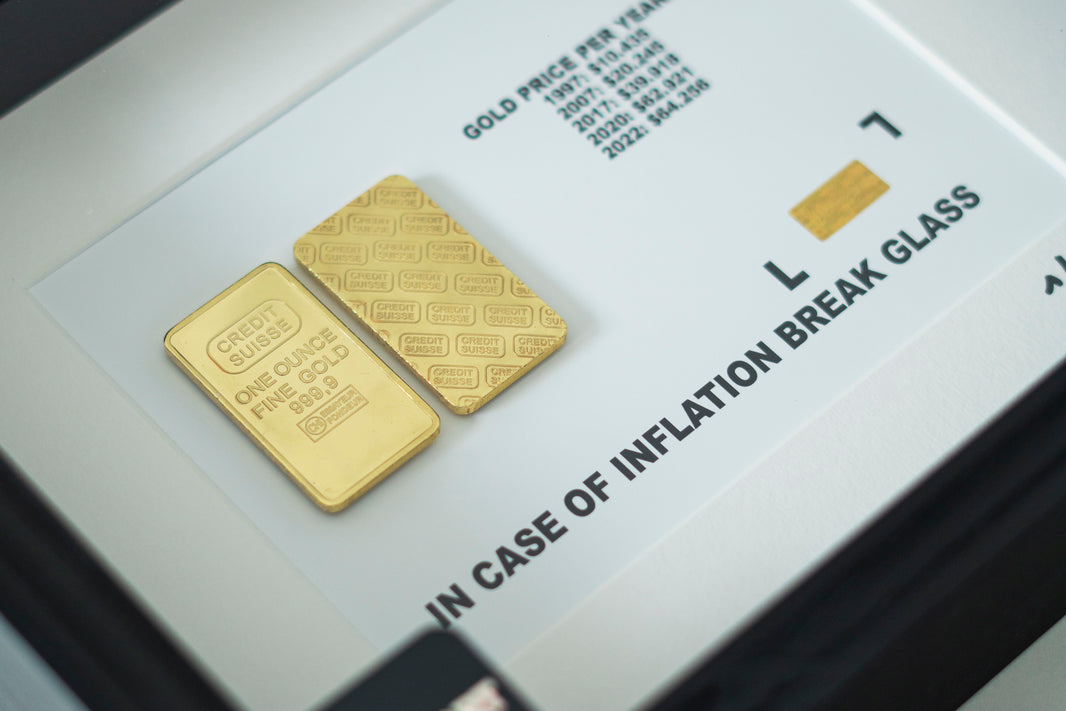 IN CASE OF INFLATION GOLD FRAME SERIES 2