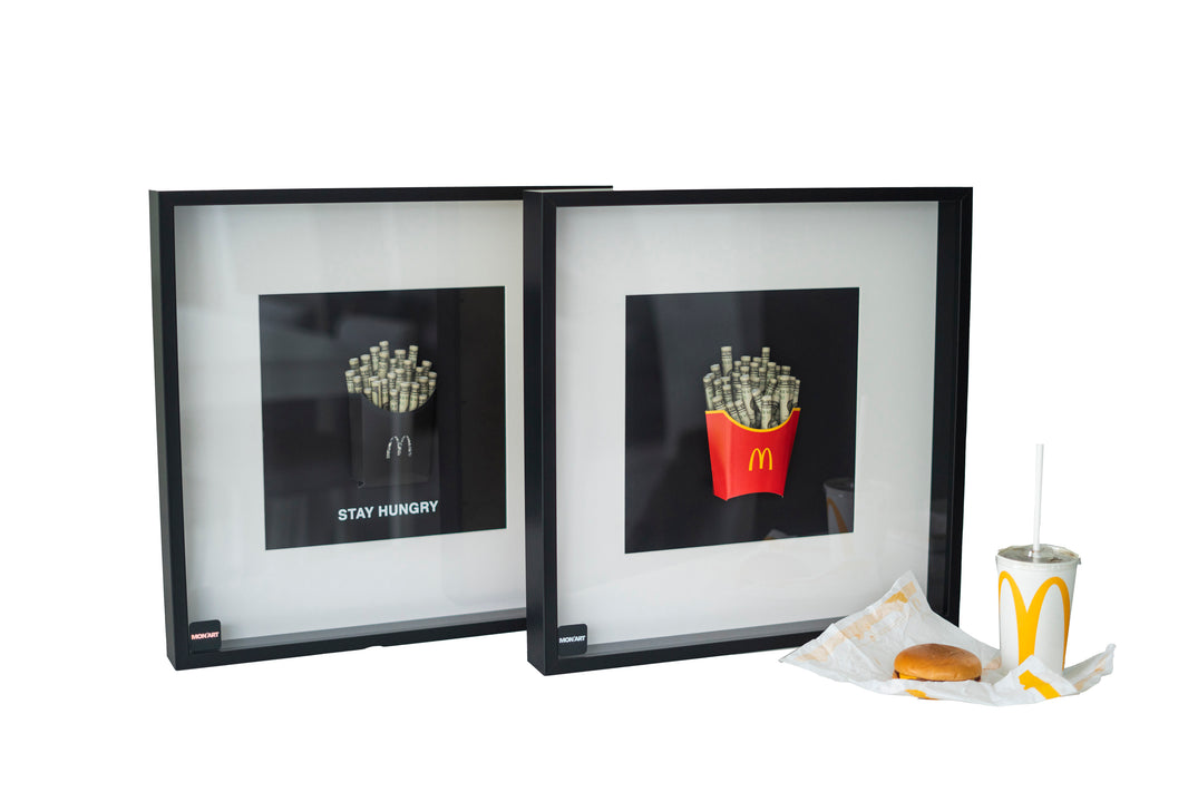 STAY HUNGRY FRAME DOLLAR