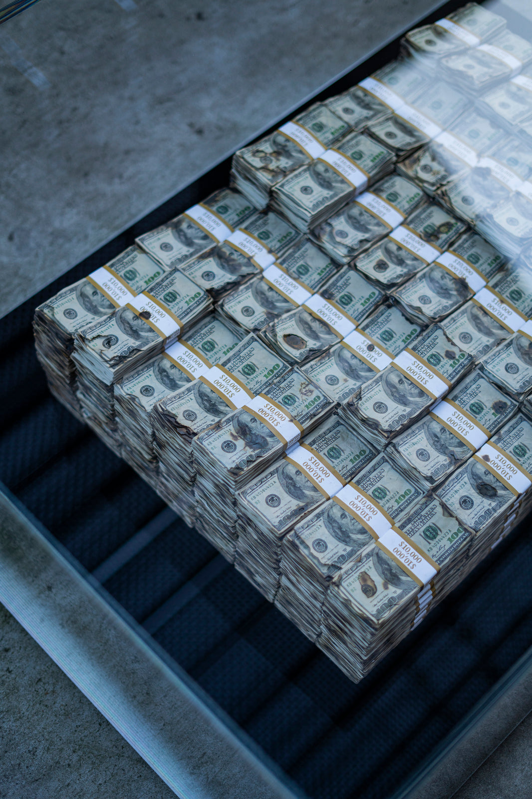 THE BURNED BENJAMIN TABLE