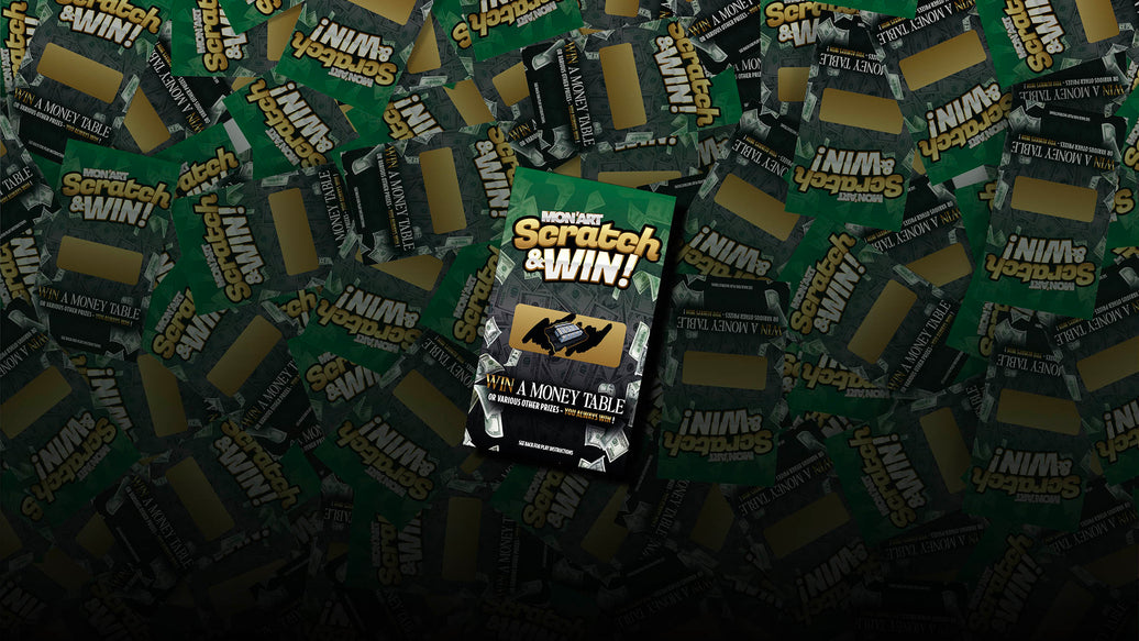 WIN A MONEY TABLE IN MAY!