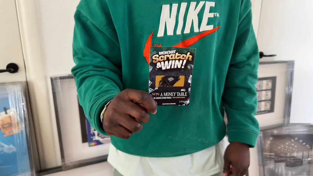 OUR SCRATCH & WIN WINNER!