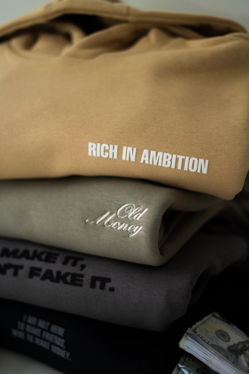 RICH IN AMBITION HOODIE