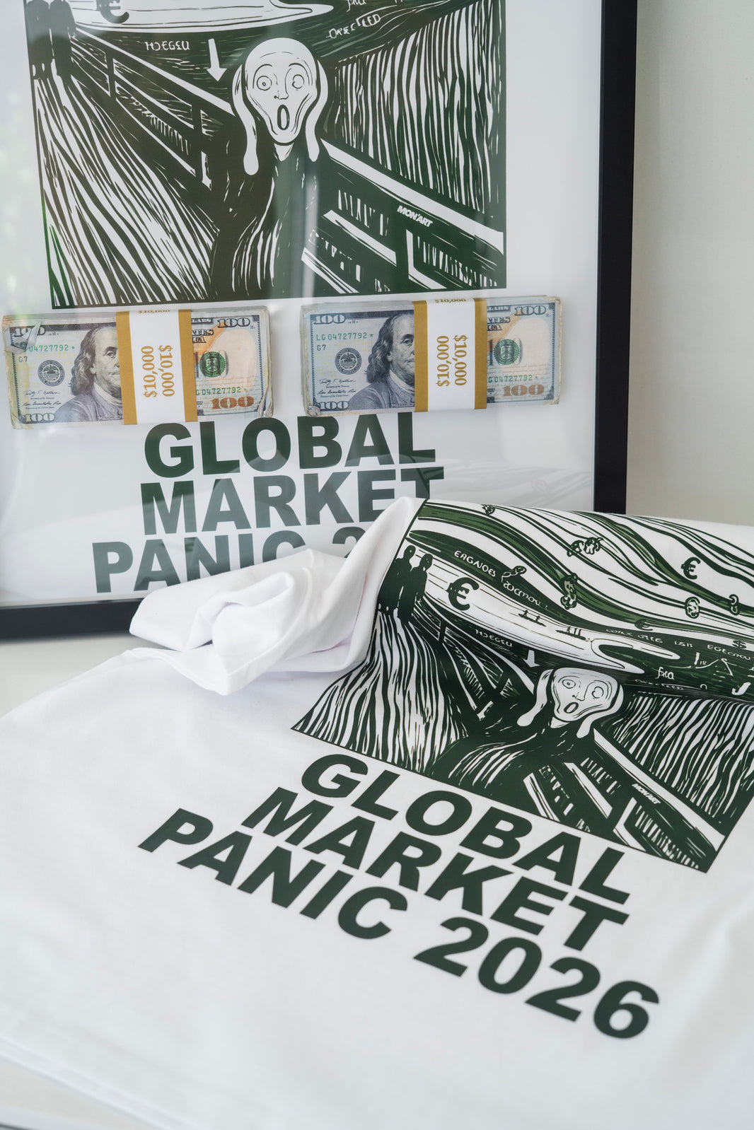 GLOBAL MARKET FRAME + T-SHIRT