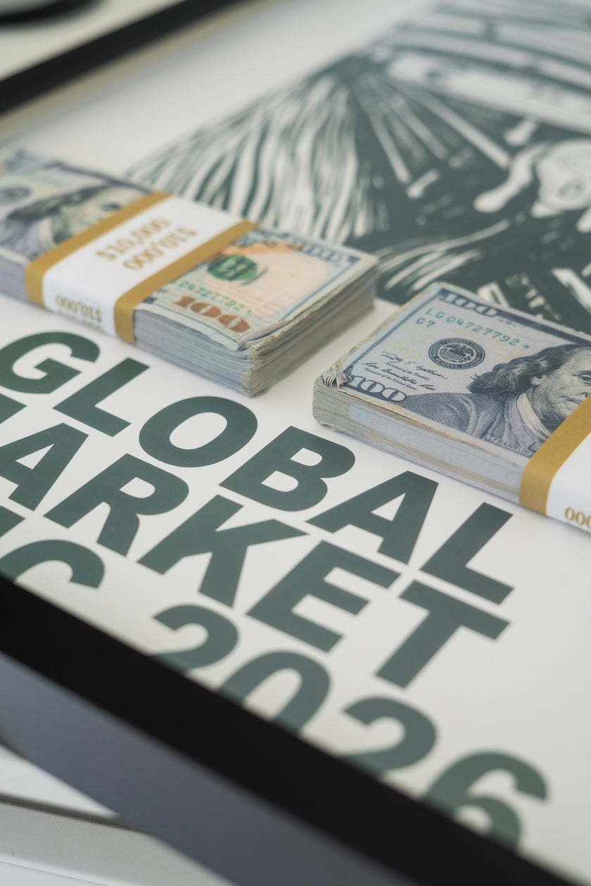 GLOBAL MARKET FRAME + T-SHIRT