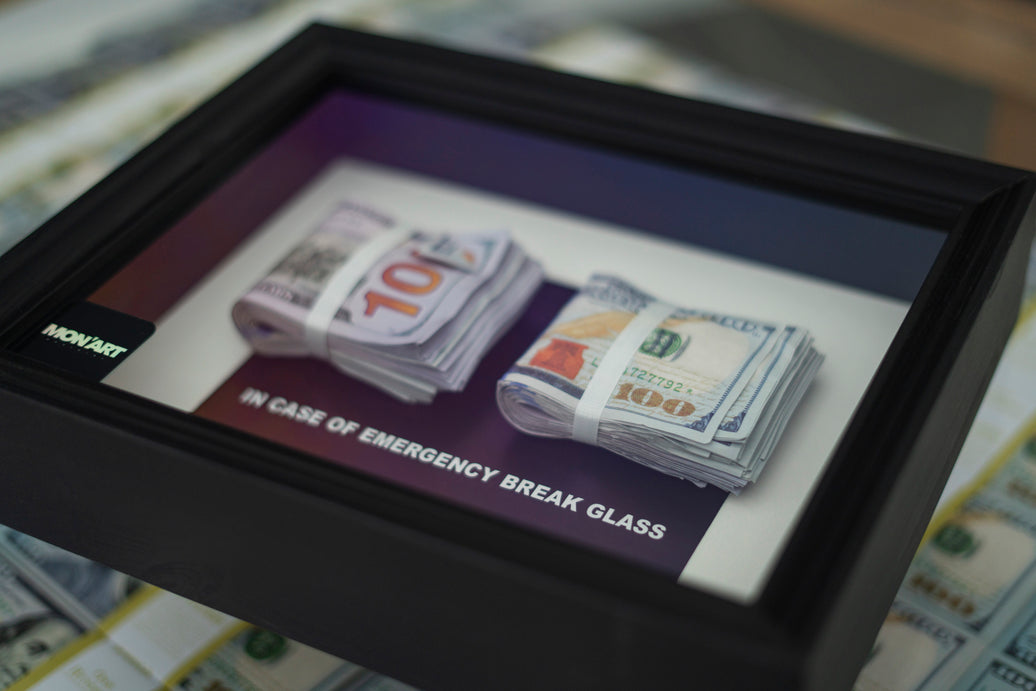 EMERGENCY $100 FRAME SERIES 8