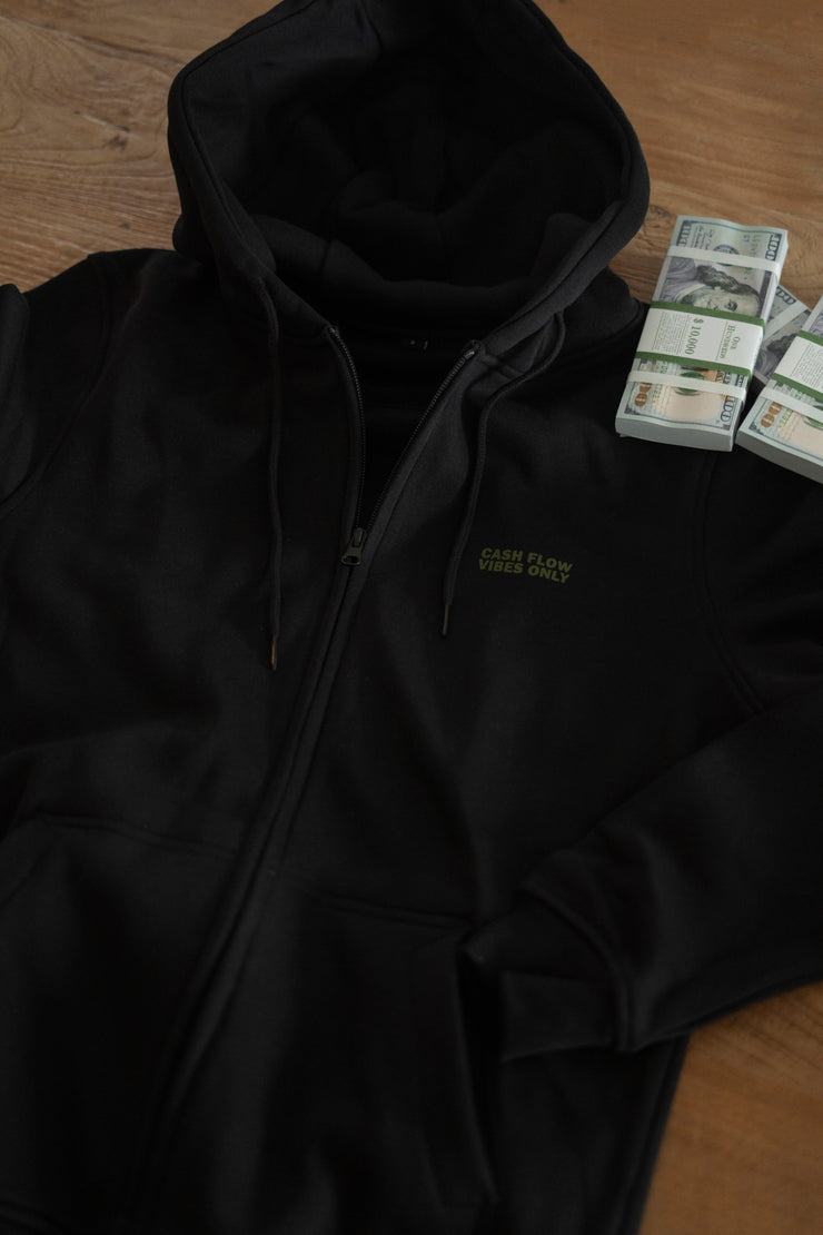 LIMITED EDITION CASH FLOW ZIPPER HOODIE