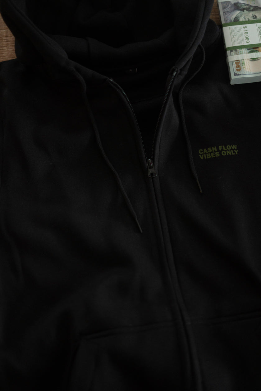 LIMITED EDITION CASH FLOW ZIPPER HOODIE