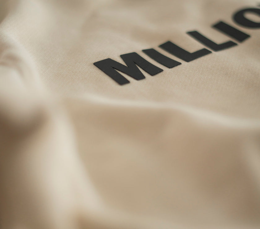 LIMITED EDITION MILLIONAIRE COLLEGE JACKET BEIGE