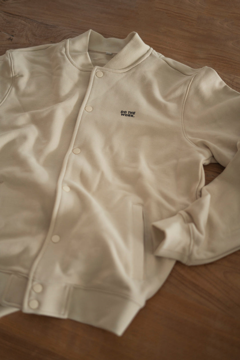 LIMITED EDITION MILLIONAIRE COLLEGE JACKET BEIGE