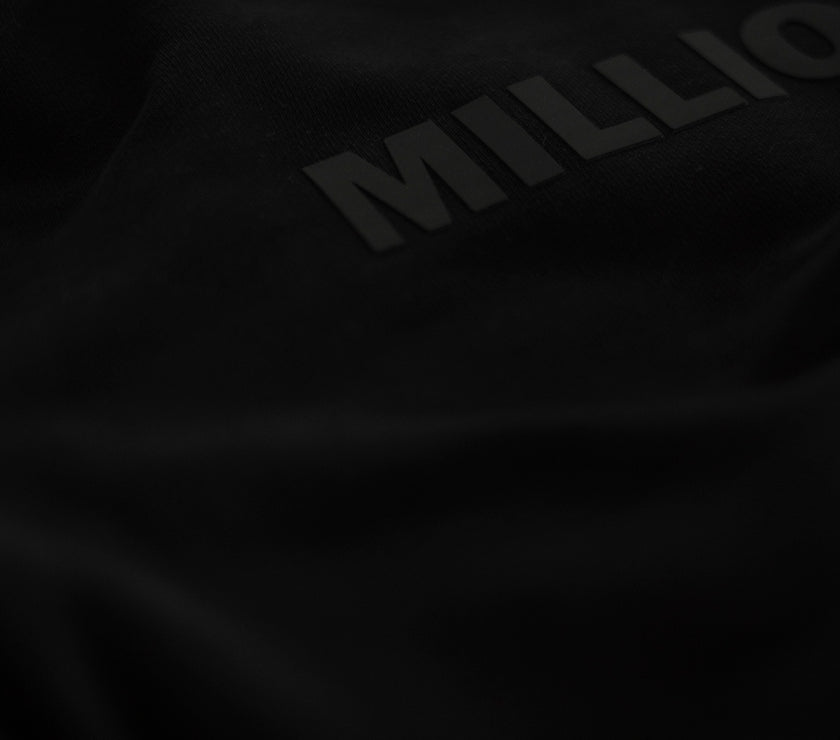 LIMITED EDITION MILLIONAIRE COLLEGE JACKET BLACK