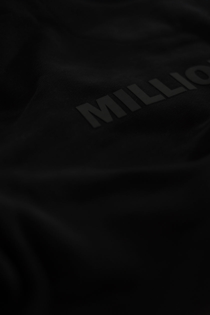 LIMITED EDITION MILLIONAIRE COLLEGE JACKET BLACK