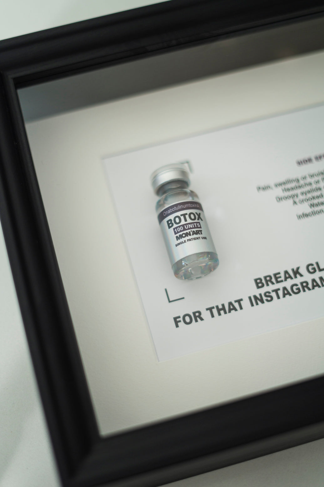 EMERGENCY BOTOX FRAME