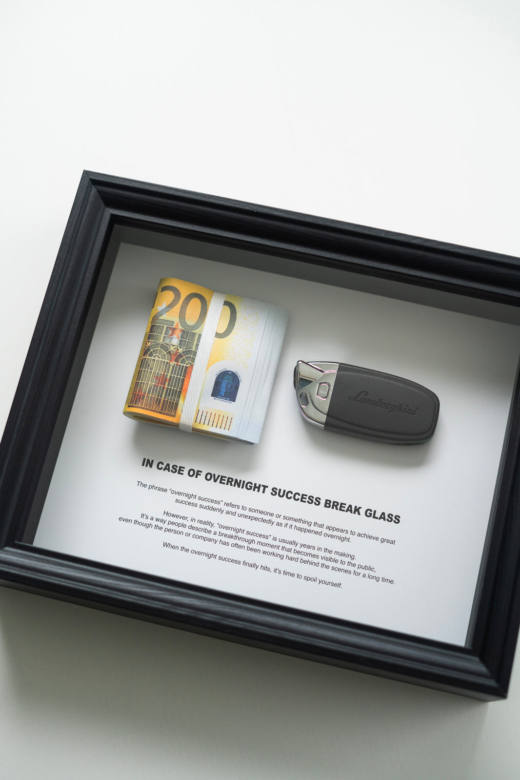 THE EURO OVERNIGHT SUCCESS FRAME