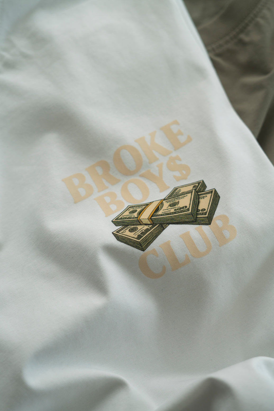 BROKE BOY$ CLUB T-SHIRT WHITE