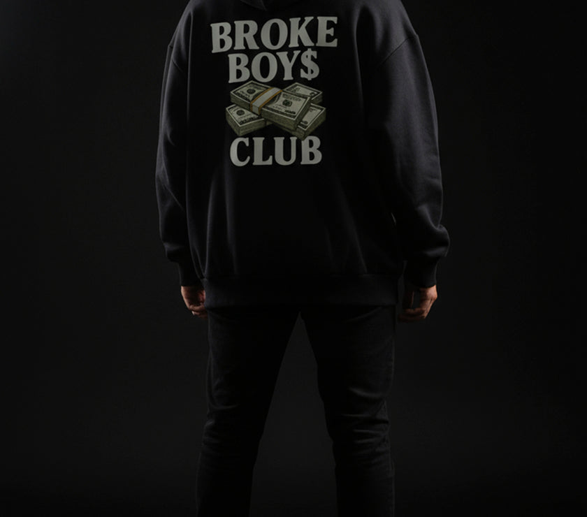 BROKE BOY$ CLUB PREMIUM HOODIE