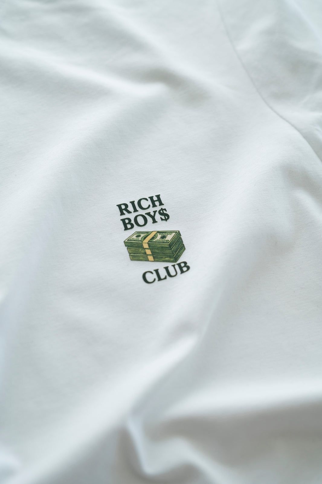 RICH BOY$ CLUB T-SHIRT WHITE