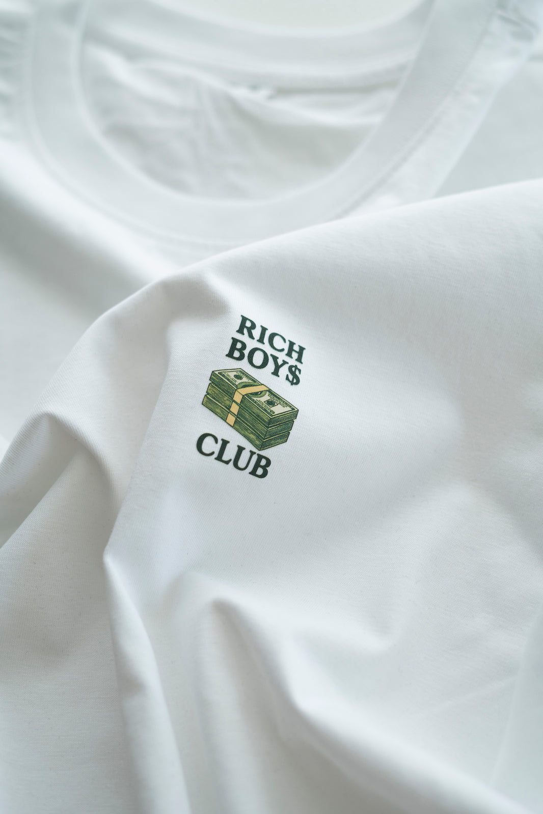 RICH BOY$ CLUB T-SHIRT WHITE