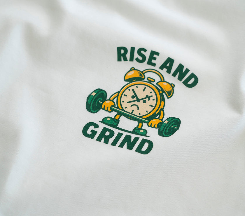 RISE AND GRIND T-SHIRT