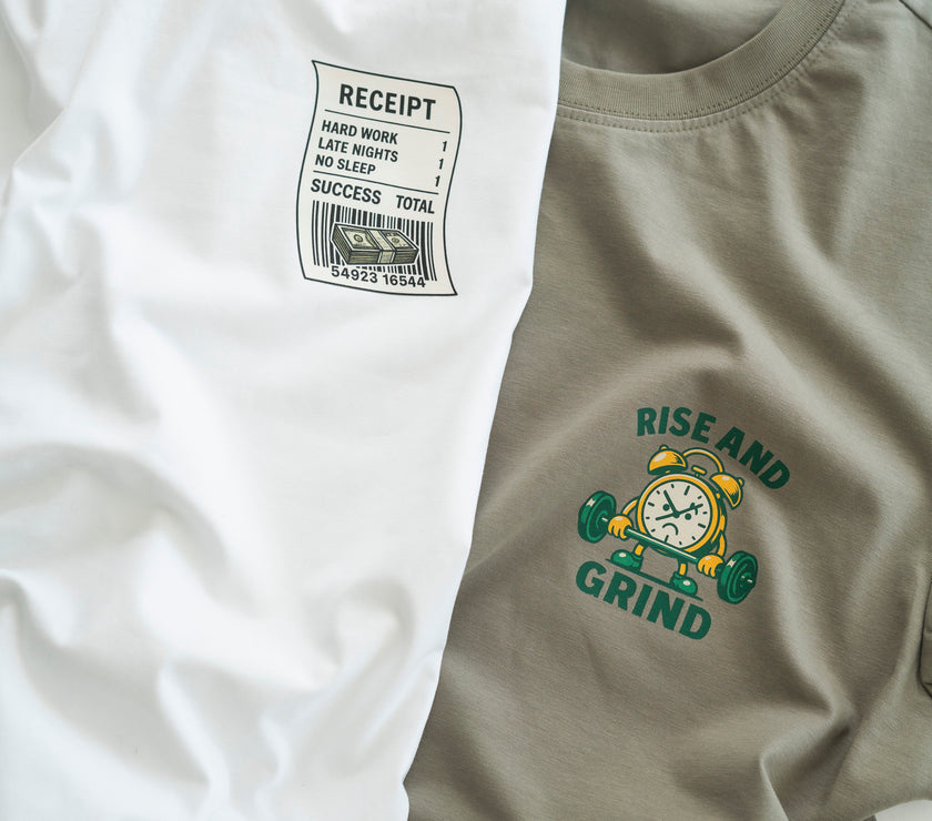 RISE AND GRIND T-SHIRT