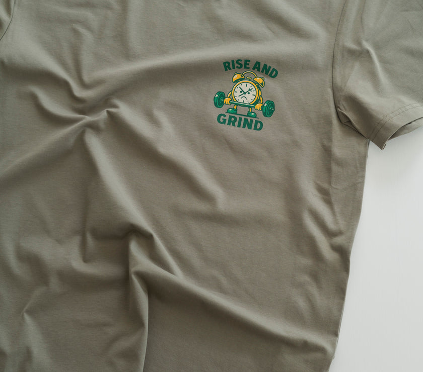 RISE AND GRIND T-SHIRT