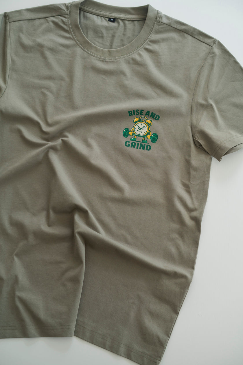 RISE AND GRIND T-SHIRT