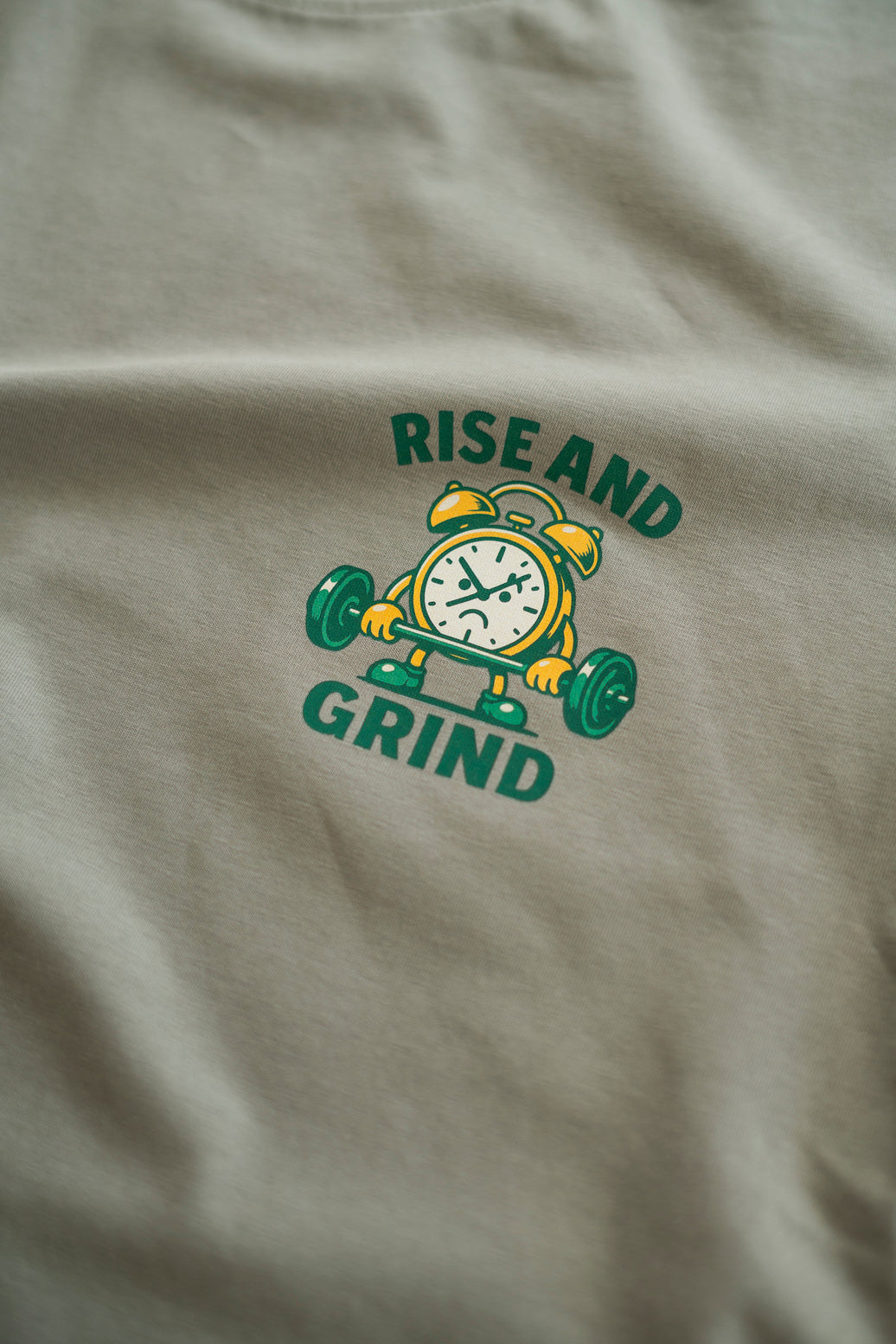 RISE AND GRIND T-SHIRT KHAKI