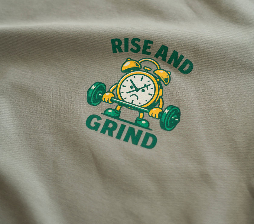 RISE AND GRIND T-SHIRT