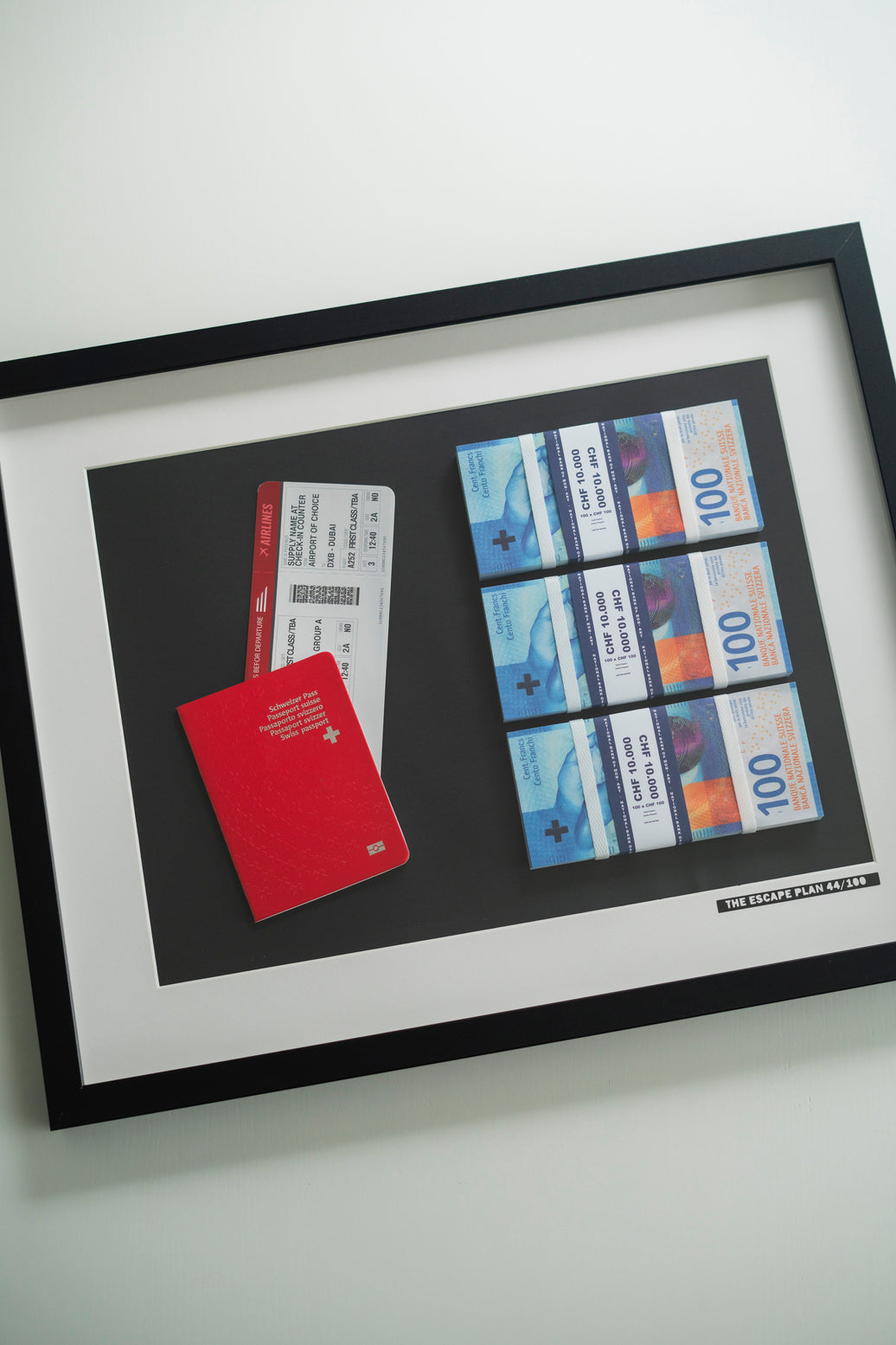 THE ESCAPE PLAN FRAME SERIES 1