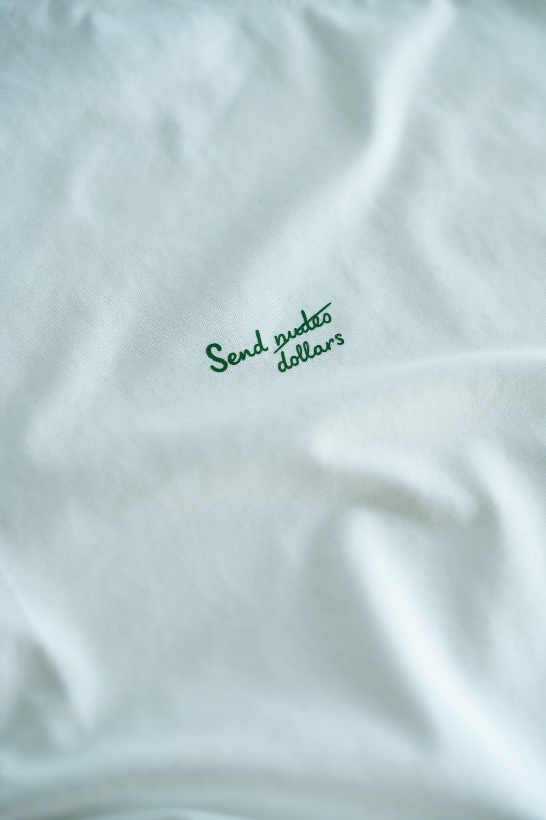 SEND N*DES EUROS/DOLLARS T-SHIRT