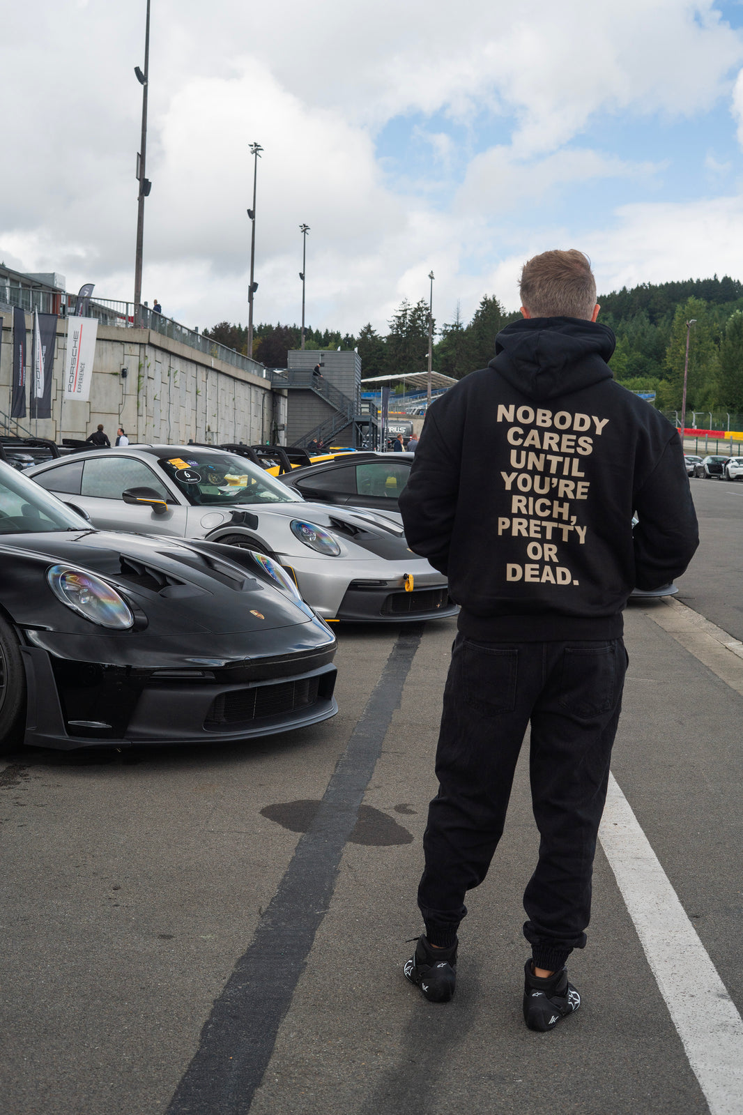 NOBODY CARES PREMIUM HOODIE
