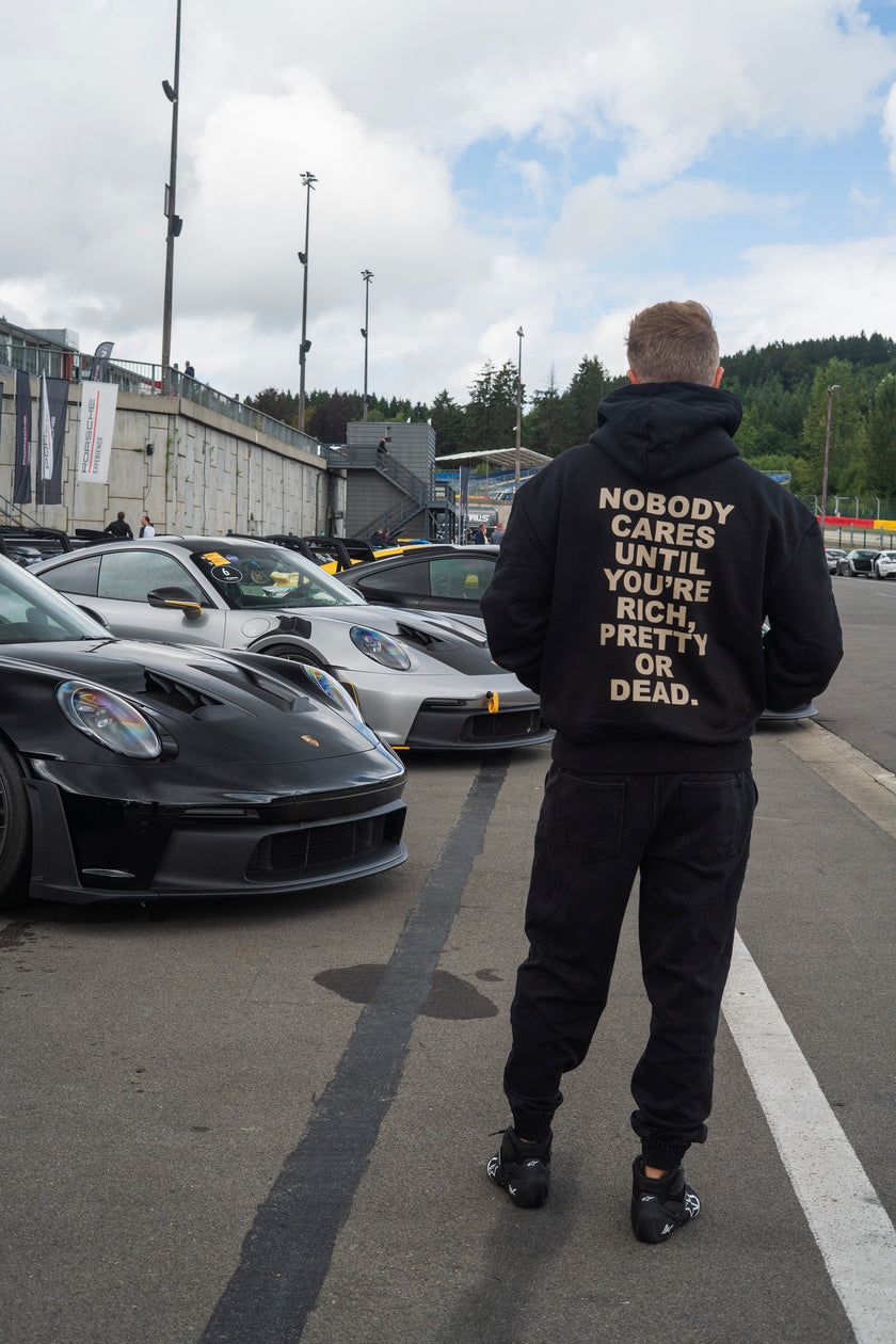 NOBODY CARES PREMIUM HOODIE