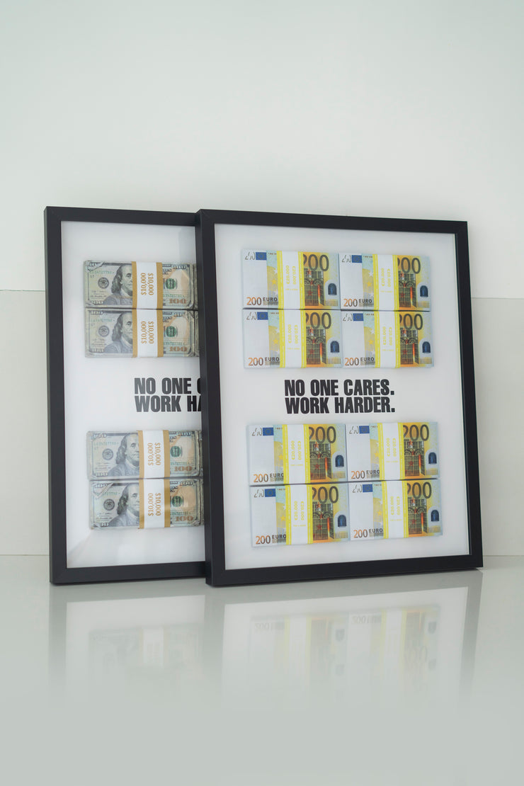 NO ONE CARES FRAME