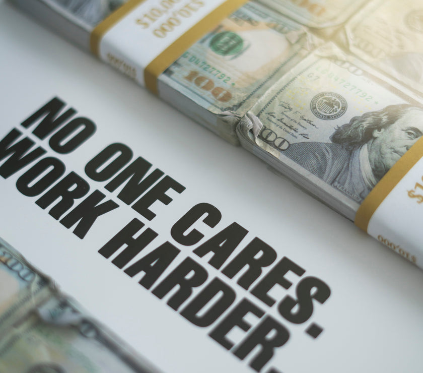 NO ONE CARES FRAME