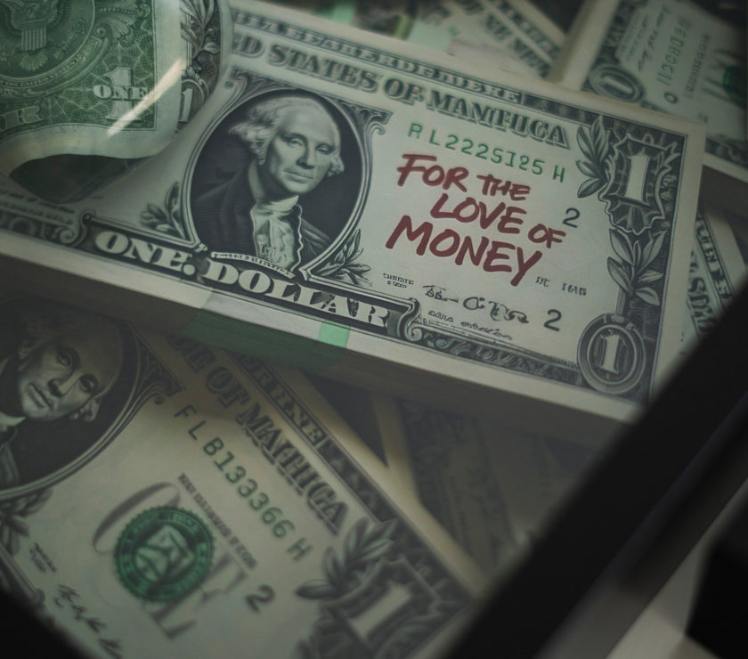 FOR THE LOVE OF MONEY FRAME