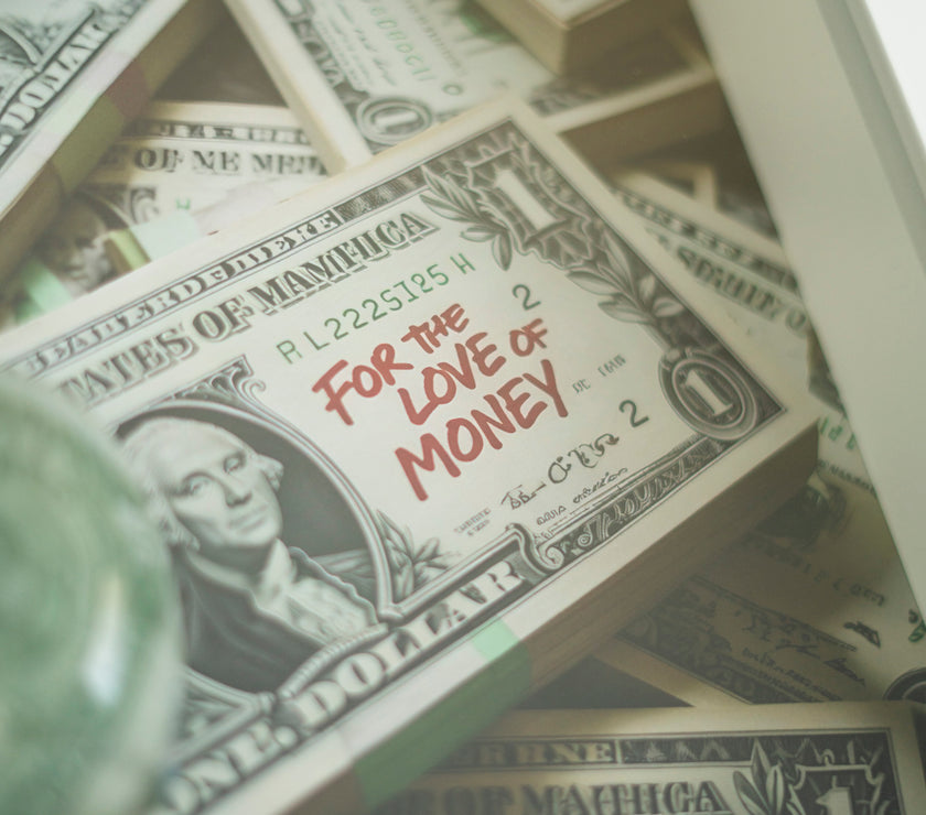 FOR THE LOVE OF MONEY FRAME