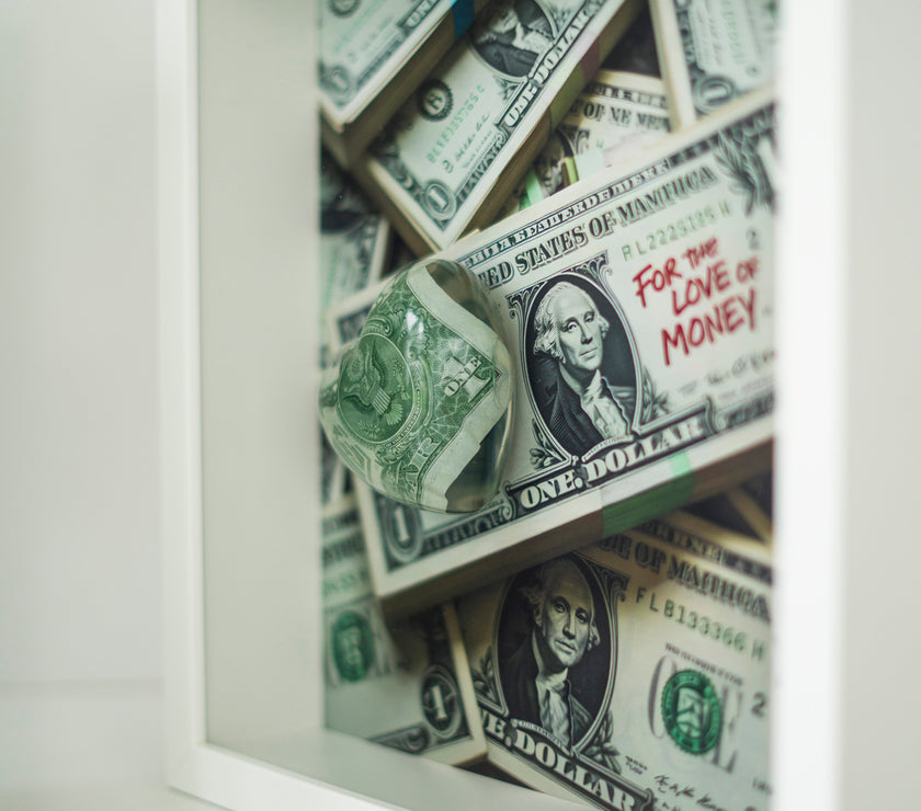 FOR THE LOVE OF MONEY FRAME