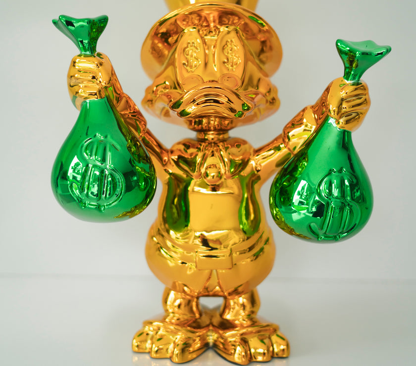 MONEYBAG DUCK GOLD/GREEN