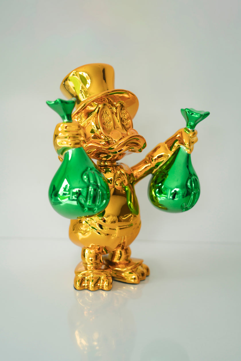 MONEYBAG DUCK GOLD/GREEN
