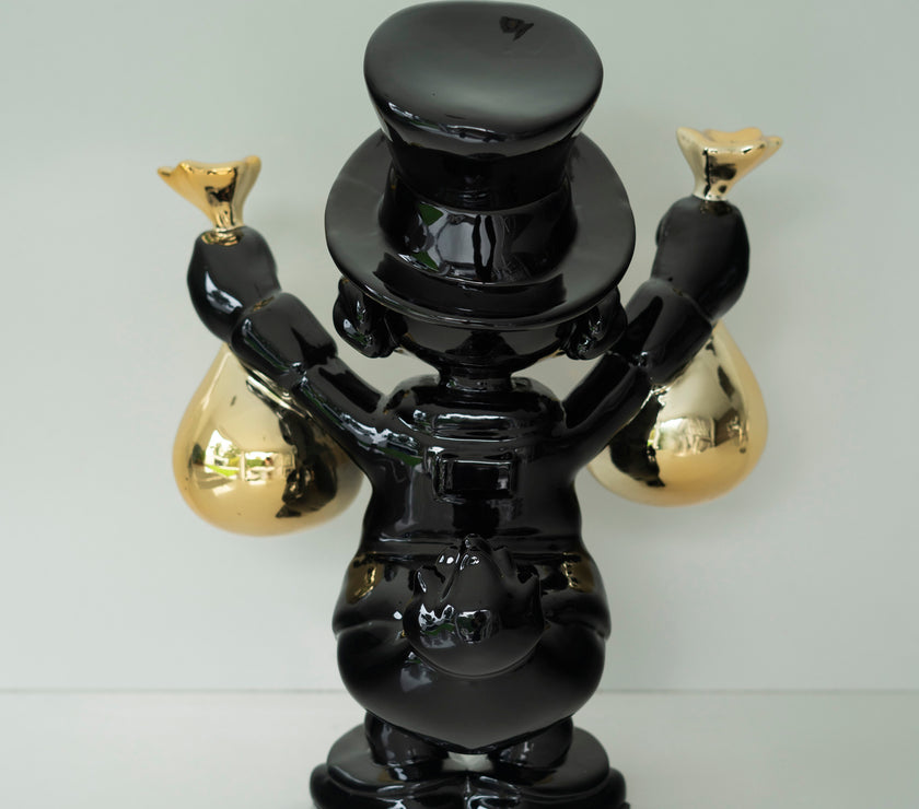 MONEYBAG DUCK BLACK/GOLD