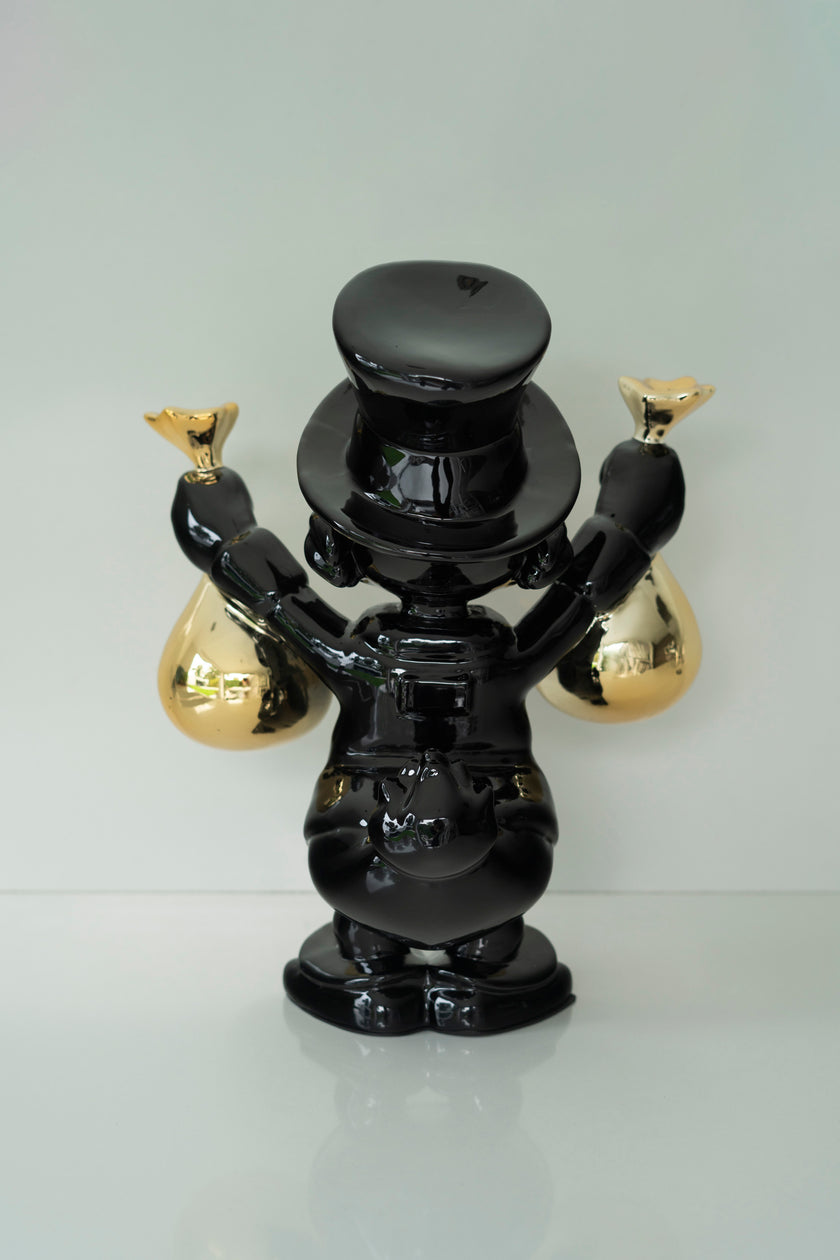 MONEYBAG DUCK BLACK/GOLD