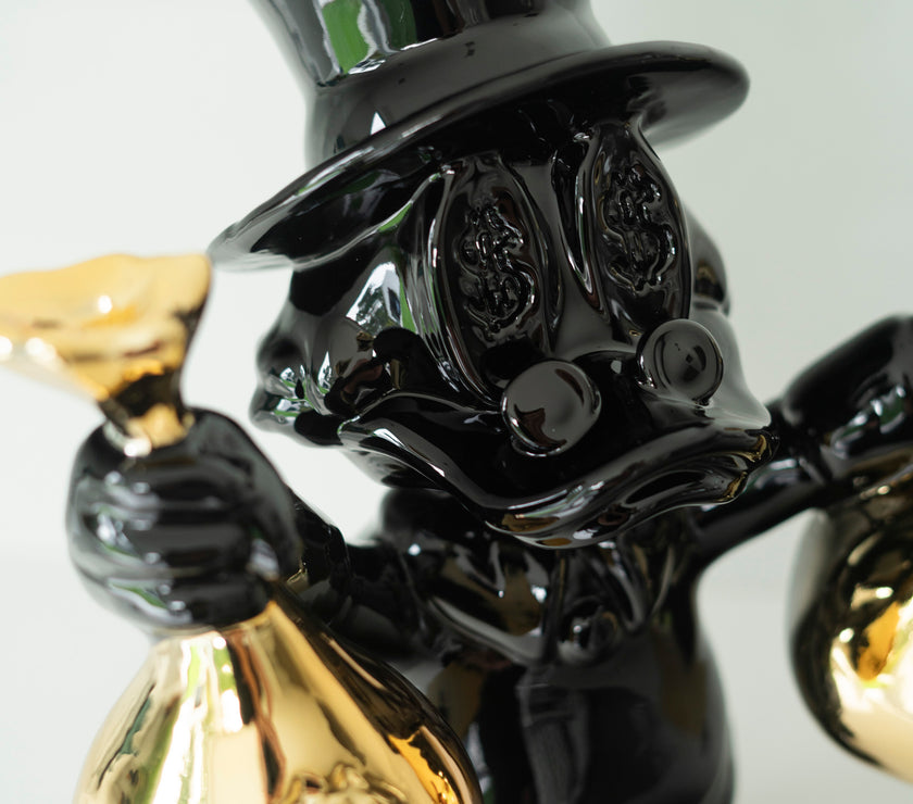 MONEYBAG DUCK BLACK/GOLD