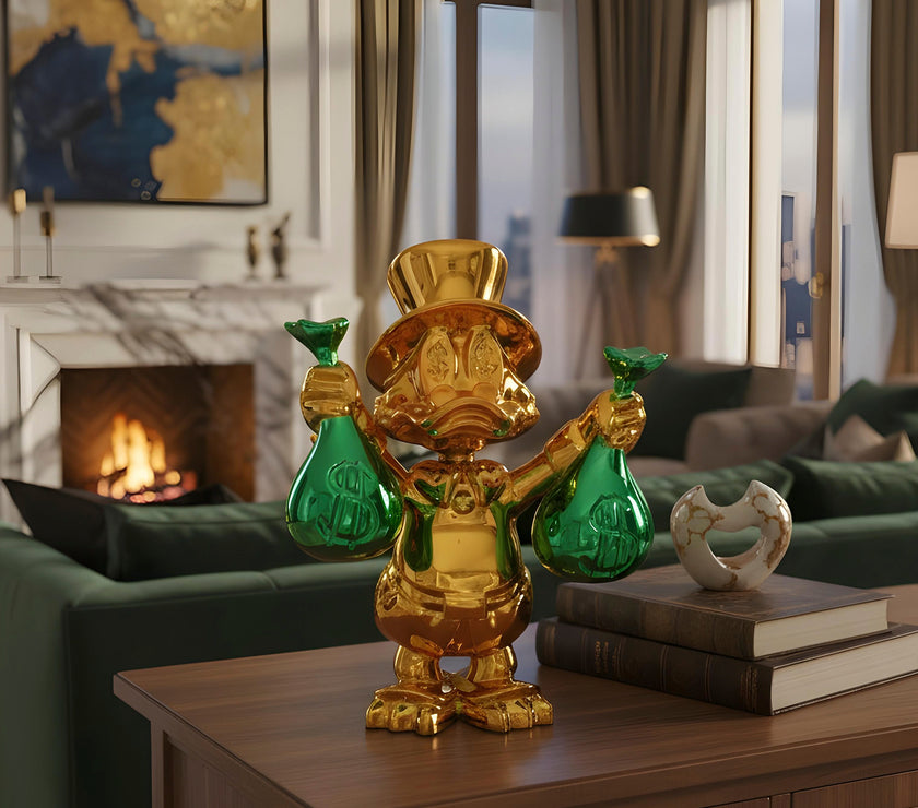 MONEYBAG DUCK GOLD/GREEN