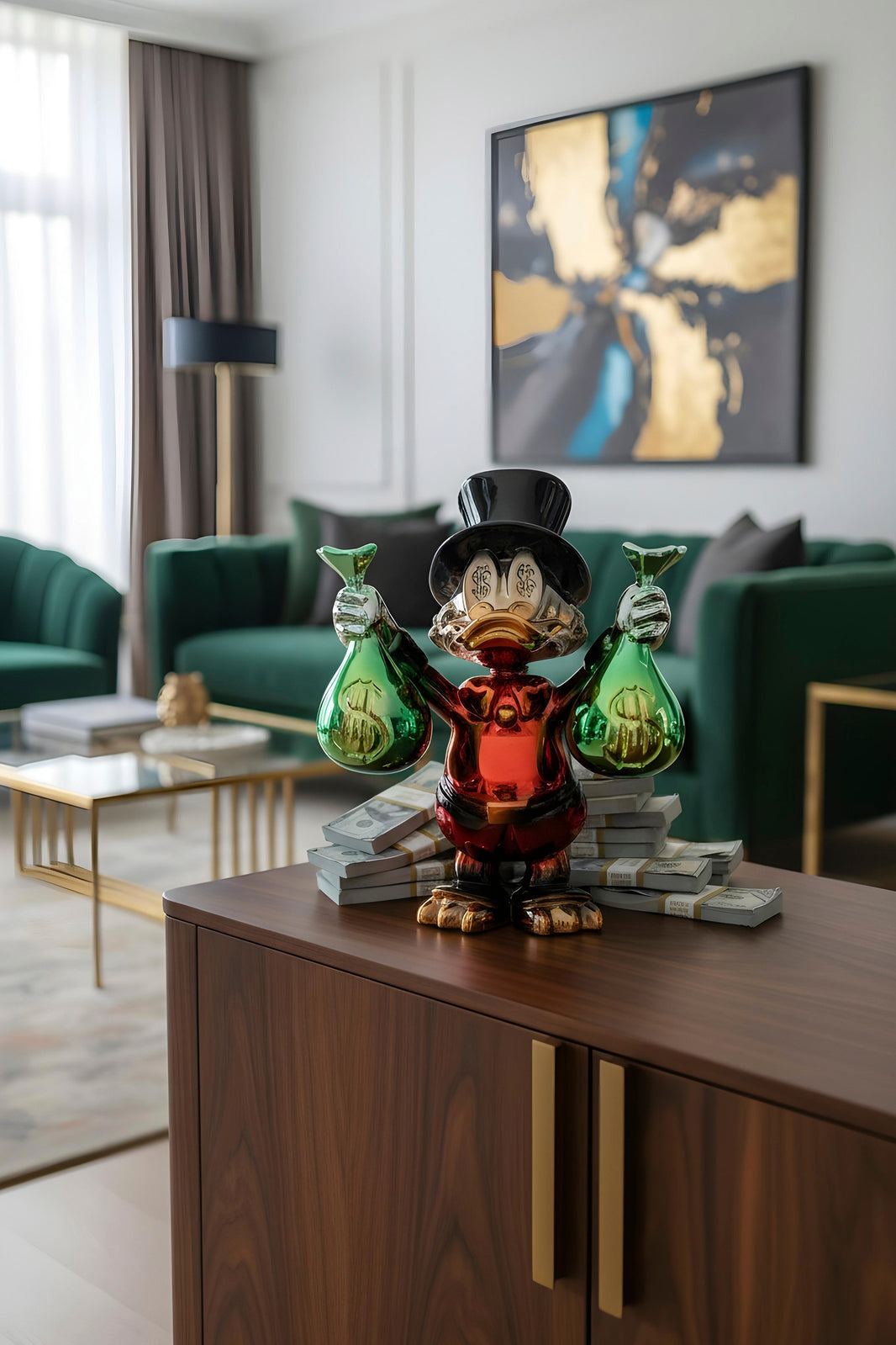 MONEYBAG DUCK RED/GREEN