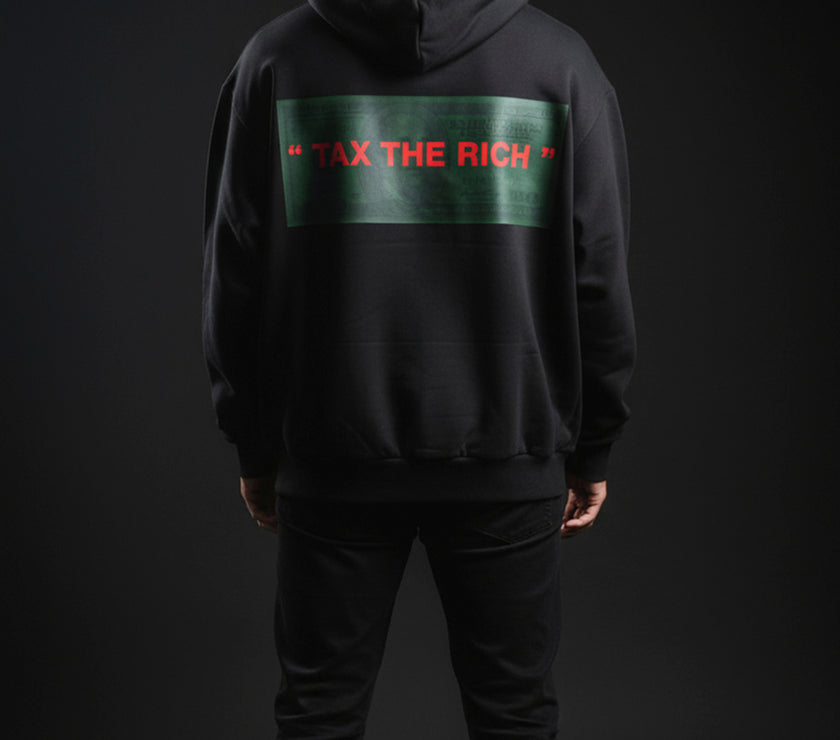 TAX THE RICH PREMIUM HOODIE