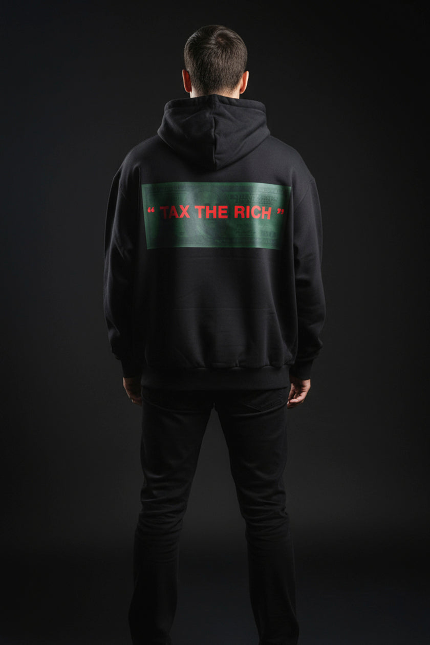 TAX THE RICH PREMIUM HOODIE