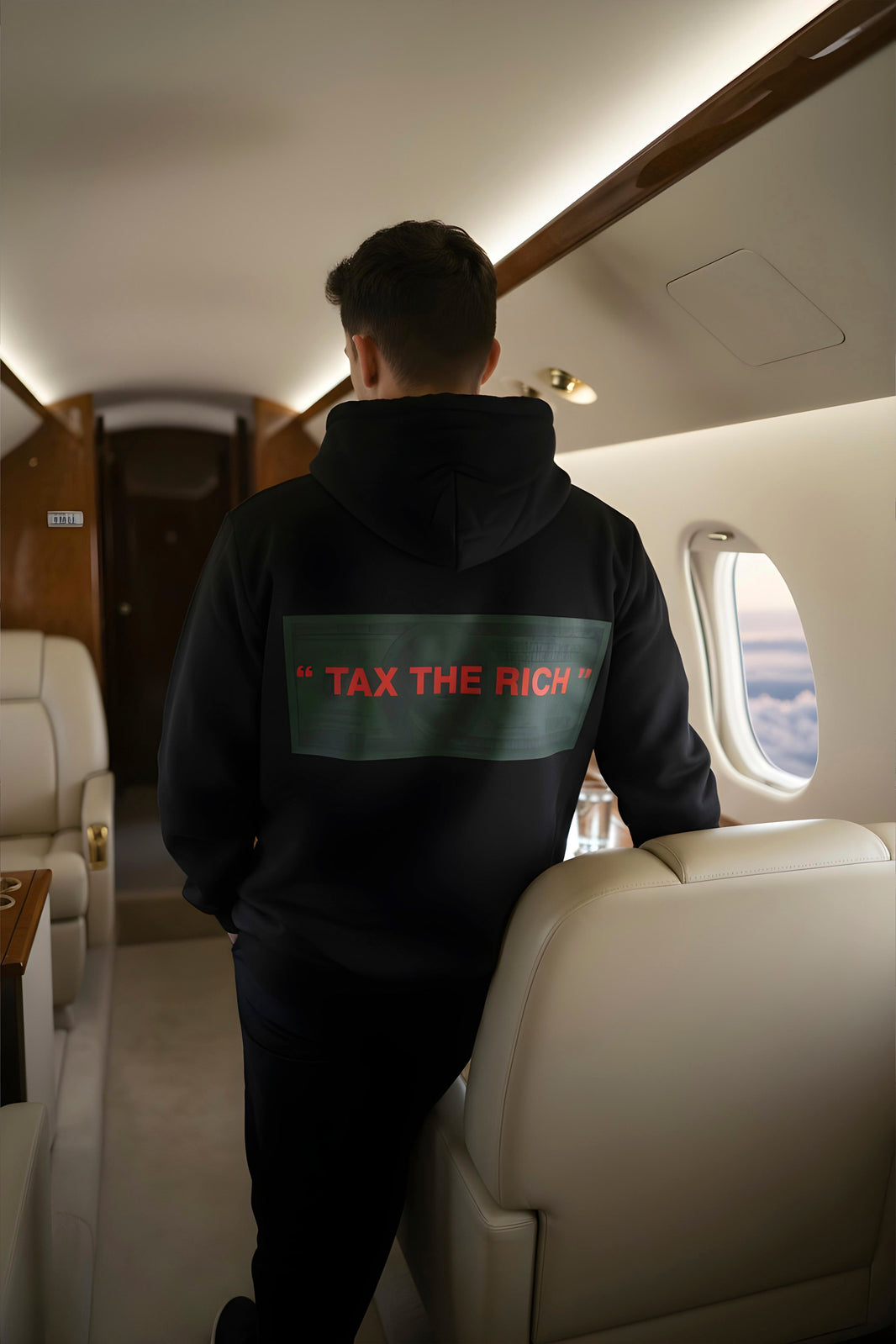 TAX THE RICH PREMIUM HOODIE